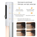 LED Motion Sensor Bar Light USB Rechargeable Detector Lamp for Kitchen Cabinet Ljojo