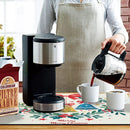 Christmas Bells Drying Mat: Absorbent Dish & Cup Placemat by Ljojo