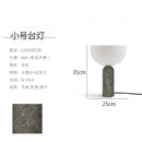 Ljojo Marble Retro Desk Lamp - Creative Minimalist Designer's Study Bedroom Bedside