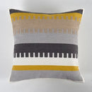 Geometric Embroidered Pillow Cover 45x45cm for Living Room by Ljojo