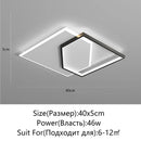 Ljojo LED Chandelier: Modern Lighting for Bedroom, Living Room, Study, Luminaria