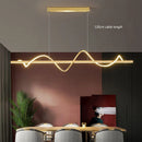 Ljojo LED Chandeliers: Modern Minimalist Dining Kitchen Pendant Lighting