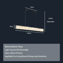 Ljojo Luxury Glass Chandelier for Elegant Living & Dining Spaces