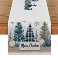Festive Fir Snowflake Table Runner for Ljojo - Farmhouse & Wedding Decor