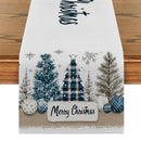 Festive Fir Snowflake Table Runner for Ljojo - Farmhouse & Wedding Decor
