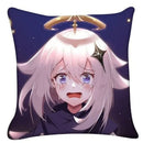 Genshin Impact Anime Cushion Cover Pillow Case for Home Decor by Ljojo