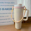Ljojo 30/40 oz Silicone Tumbler Handle - Portable Cup Strap for Stanley Cup