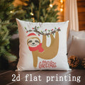 Christmas Funky Pillow Covers by Ljojo - Sofa, Bedroom, Car Cushion Cover