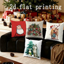 Christmas Cartoon Pillow Covers for Home Decor by Ljojo: Sofa, Bedroom, Car.