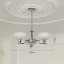 Retro Artistic LED Pendant Light Acrylic Ball for Bedrooms & Living Rooms by Ljojo