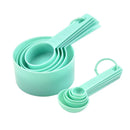 Ljojo Measuring Spoon Set - Kitchen Baking Tools - Multi-Purpose Plastic Handles