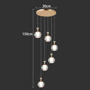 Ljojo LED Pendant Chandelier Light for Dining Room - Modern Hanging Indoor Lighting Home Decor