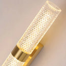 Ljojo Modern Long Strip Mesh Wall Lights LED Fixtures for Home Decor in Bedroom