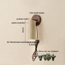 Ljojo LED Wall Lamp Sconce Rotate Iron Canopy Stone Bathroom Mirror Light
