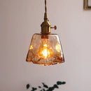 Ljojo Vintage Industrial Pendant Light Glass Chandelier for Dining Room Industrial Style Lighting