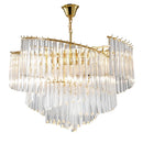 Ljojo Modern Lustre Crystal Chandelier: LED, Living Room, Dining, Bedroom, Kitchen, Pendant Light