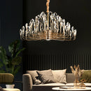 Ljojo Luxury Crystal Ceiling Chandelier Gold | Elegant Bedroom Dining Room Lighting