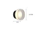 Ljojo LED Wall Sconce Modern Acrylic Light for Bedroom and Living Room