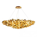 Nordic Bird's Nest Chandelier | Stainless Steel LED Kitchen Restaurant Decorative Hanging Lamp