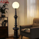 Ljojo Luxury Floor Lamp for Bedroom/Living Room - LED Standing Light