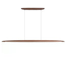 Ljojo LED Wooden Pendant Light for Kitchen Office Bar Dining Room