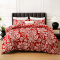Leaf Plant Duvet Set, Boho Quilt Cover, Home Bedding by Ljojo