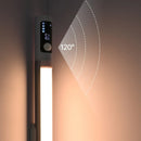 LED Motion Sensor Bar Light USB Rechargeable Detector Lamp for Kitchen Cabinet Ljojo