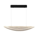 Ljojo LED Pendant Chandelier: Modern Minimalist Acrylic Droplights for Living Dining Room