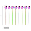 Ljojo Long Handle Stainless Steel Spoon Set