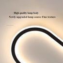 Ljojo Long Strip LED Ceiling Light for Bedroom Living Rooms Study Lighting