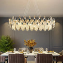 Modern Luxury Crystal LED Chandelier For Living Dining Room Pendant Light by Ljojo