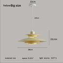 Nordic UFO Pendant Light Fixture for Restaurant, Bedroom, and Living Room by Ljojo.