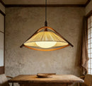 Ljojo Industrial Vintage Hanging LED Pendant Lights Creative Wooden Chandelier