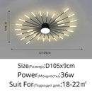 Gold Nordic Round LED Ceiling Chandelier Modern Minimalist Pendant Lamp for Home by Ljojo