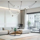 Ljojo Silicone Pendant Light Chandelier Nordic Modern Art LED Lamp Dining Room Bar Hall