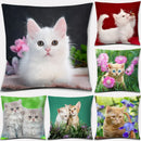 Cute Cat Series Pillowcase for Home Decor by Ljojo