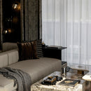 Ljojo Luxe Velvet Brown Coffee Pillowcase for Sofa & Living Room in Squre Shape