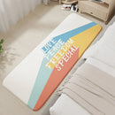 Ljojo Minimalist Bedroom Lamb Wool Floor Mat