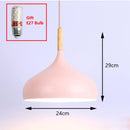 LED Pendant Lamps Macaroon Restaurant Chandelier for Study Bedroom Coffee Shop Lighting Dining Hanging Lights by Ljojo