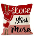 Ljojo Love Print Pillowcase - Romantic Sweet Home Decor & Gift
