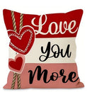 Ljojo Love Print Pillowcase - Romantic Sweet Home Decor & Gift