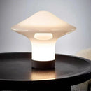 Ljojo LED Glass Table Lamp Postmodern Design for Restaurant Bedroom Lighting