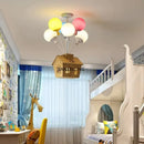 LED Airship Pendant Lamp Creative Princess Dreamy Girls Room Fixture - Ljojo