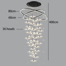 LED Pendant Light Chandelier Modern Home Decor Staircase Lamps by Ljojo