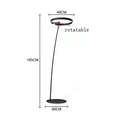 Modern LED Ring Fishing Floor Lamp for Home Decor Luxury Designer Lighting by Ljojo