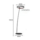 Modern LED Ring Fishing Floor Lamp for Home Decor Luxury Designer Lighting by Ljojo