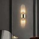 Clear Glass Wall Light for Living Room with E14 G9 Bulb, Ljojo Brand