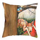 Blue Bird Print Cushion Cover by Ljojo - Home Decor Pillow Case for Sofa Bed