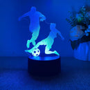Football Players 3D Night Light - Ideal Gift for Enthusiasts - Ljojo