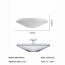Chinese Style Fabric E27 Led Pendant Light Bedroom Minimalism Chandelier Luminarias by Ljojo
